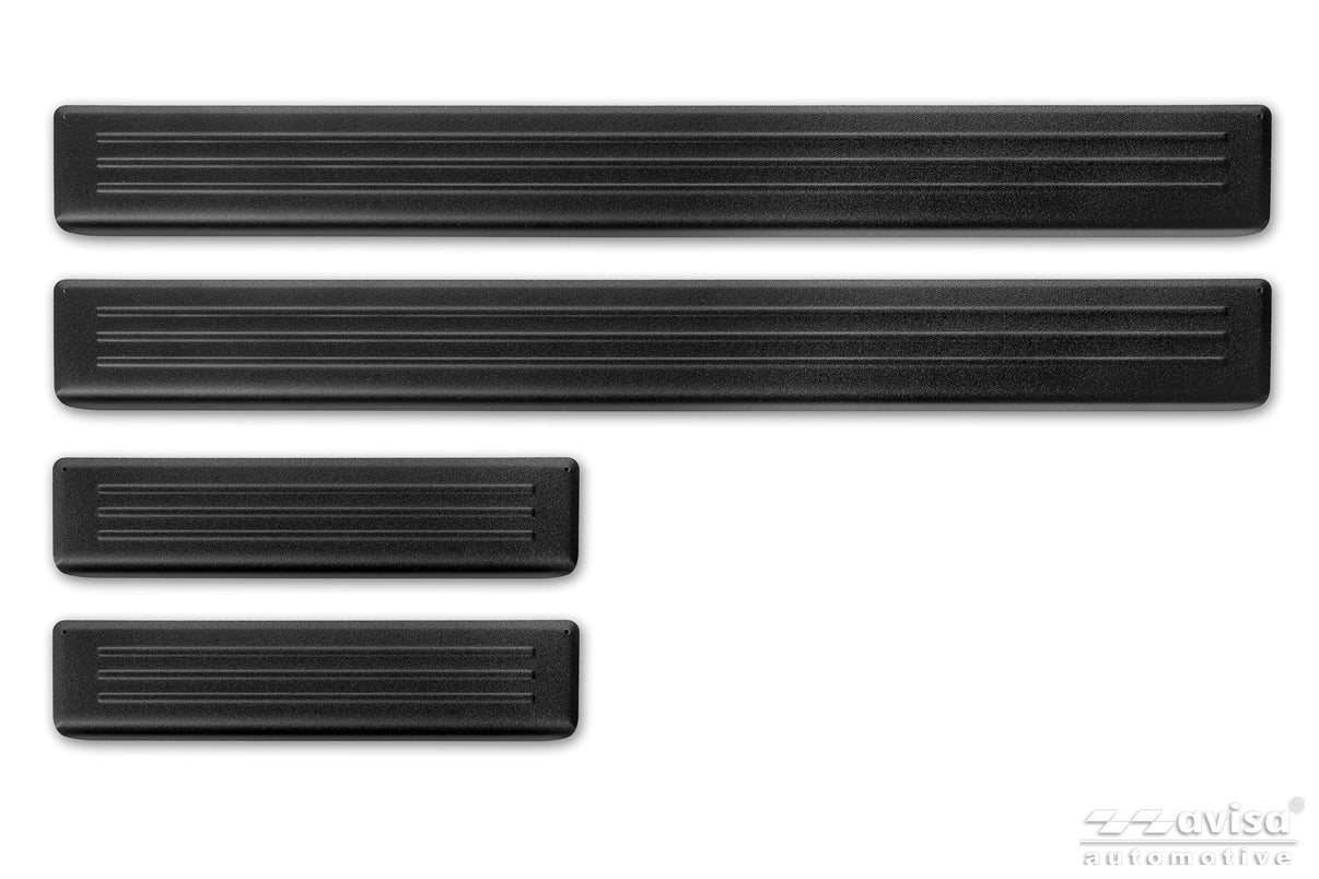 Tröskelskydd Black Mat Subaru Crosstrek III 2023+ – Mattsvart