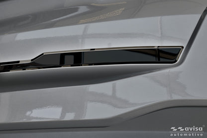 Bakluckelist Kia Sorento IV facelift 2020+ – Spegelblank svart (2/51137) – detaljbild 3
