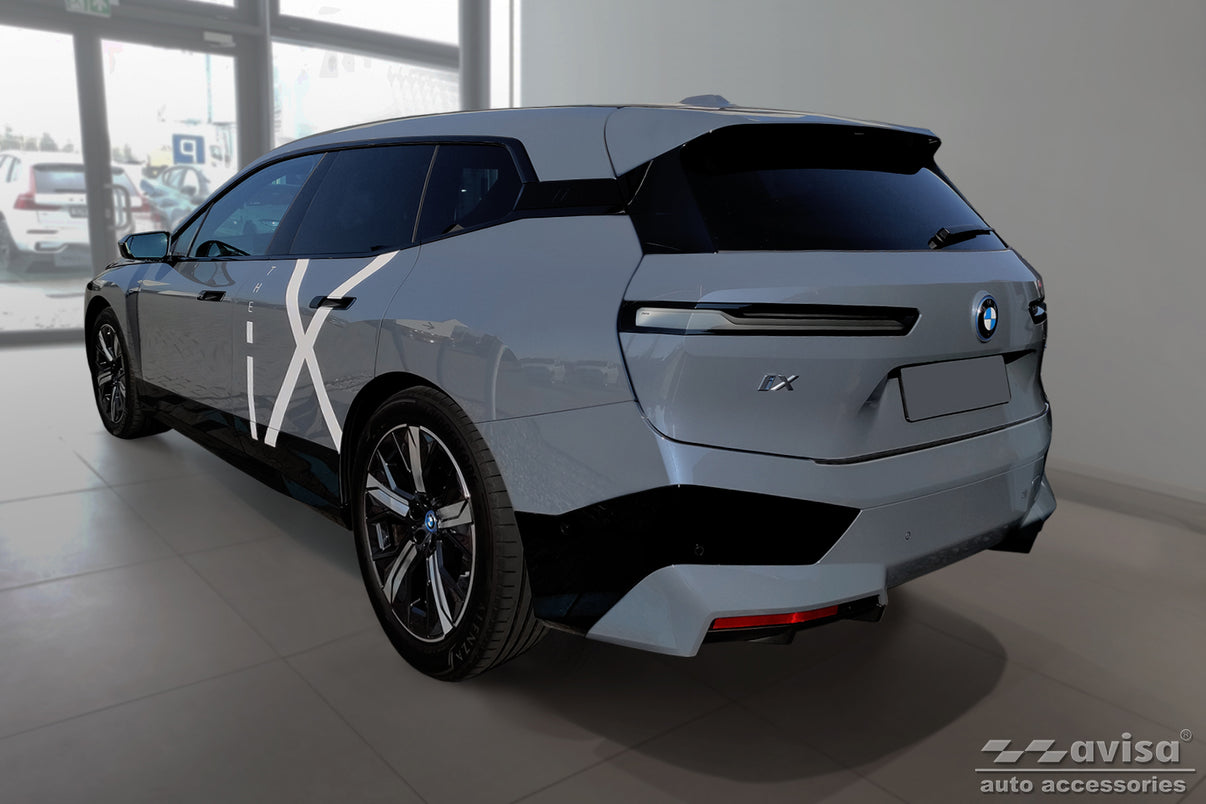 Lastskydd Black Mat BMW iX (I20) 2021+ – Mattsvart – detaljbild 2