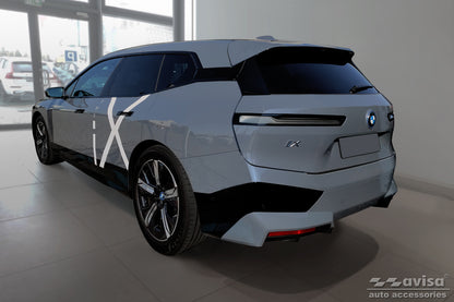 Lastskydd Black Mat BMW iX (I20) 2021+ – Mattsvart – detaljbild 2