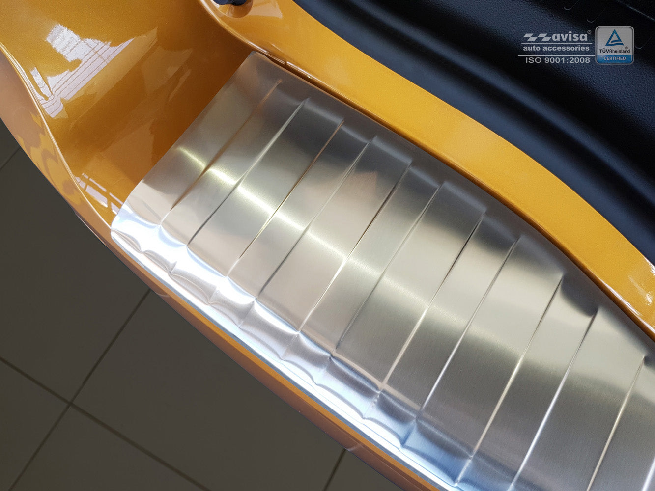 Lastskydd Renault Scenic IV 2016– 2023 – Silver satin – detaljbild 2
