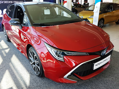 Lastskydd Toyota Corolla XII halvkombi 2018+ / Toyota Corolla XII GR Sport halvkombi 2019+ – Silver satin – detaljbild 3