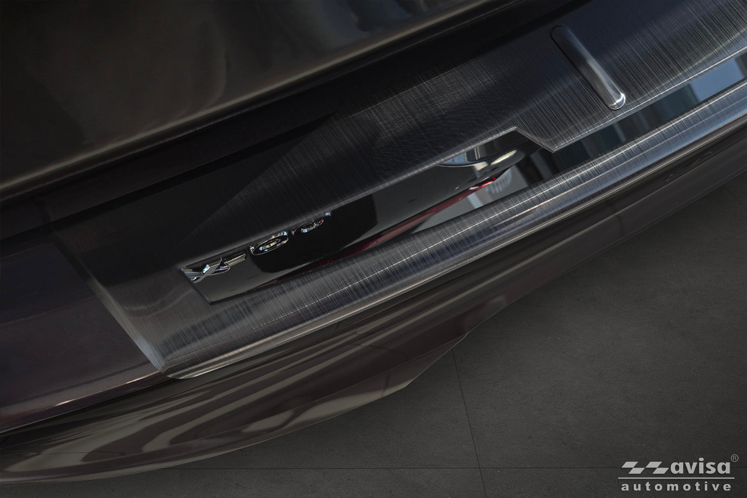 Lastskydd Shadow Premium Mazda CX-60 2022+ – Svart / Spegelblank svart – detaljbild 3