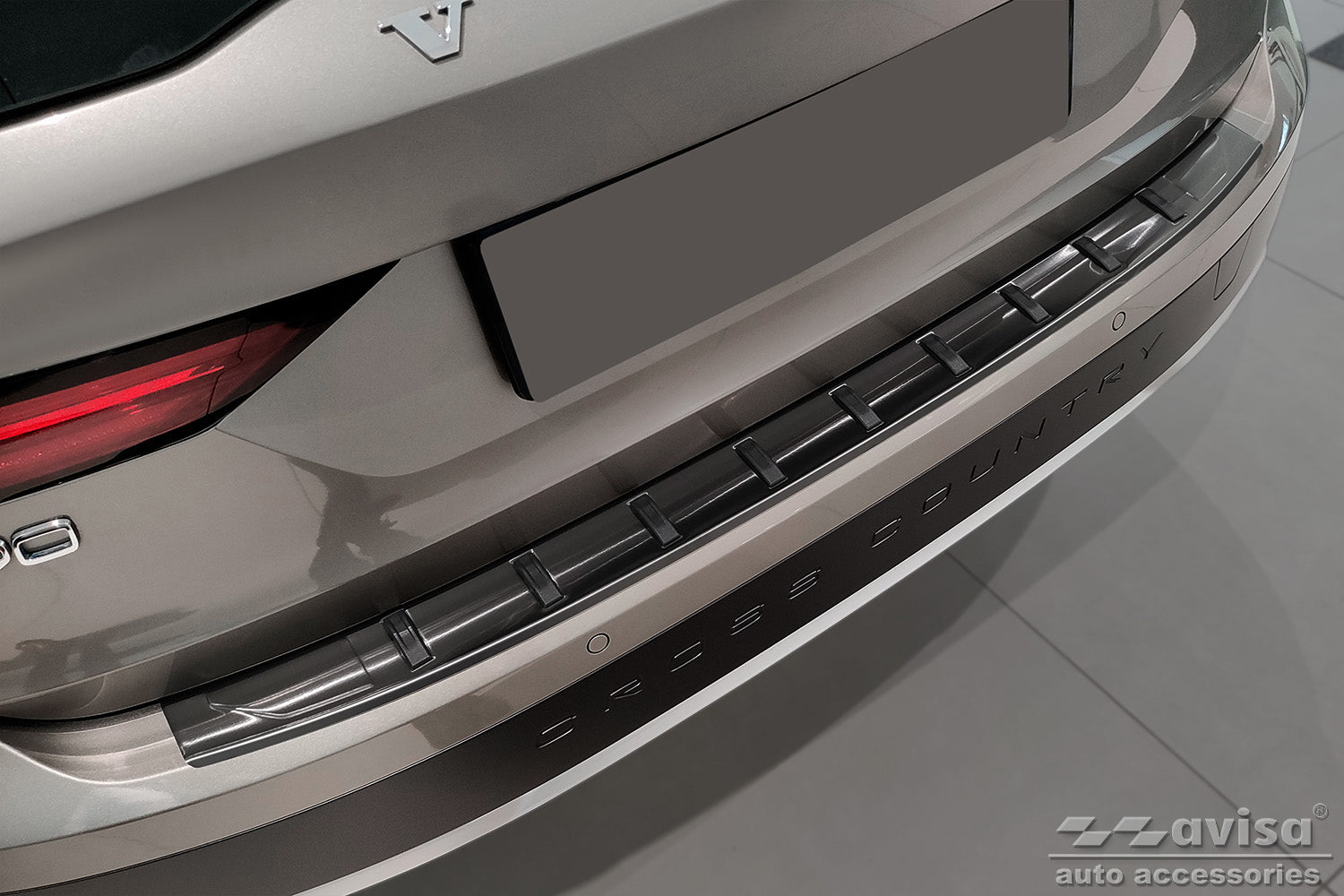 Lastskydd Strong Edition Volvo V90 Kombi 2016+ / Volvo V90 Cross Country 2016+ – Svart – detaljbild 3