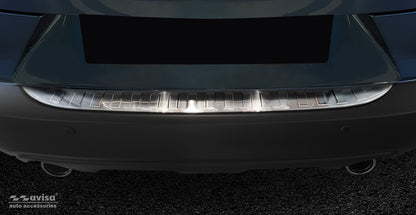 Lastskydd Mazda CX-3 2015–2018, facelift 2018– 2022 – Silver satin – detaljbild 3