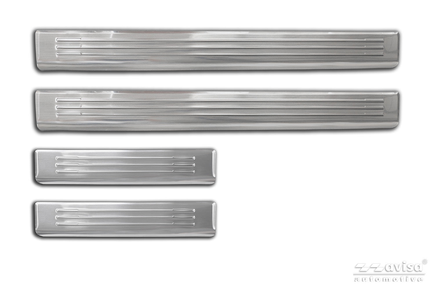 Tröskelskydd Lines Volkswagen T- Roc II 2025+ – Silver satin