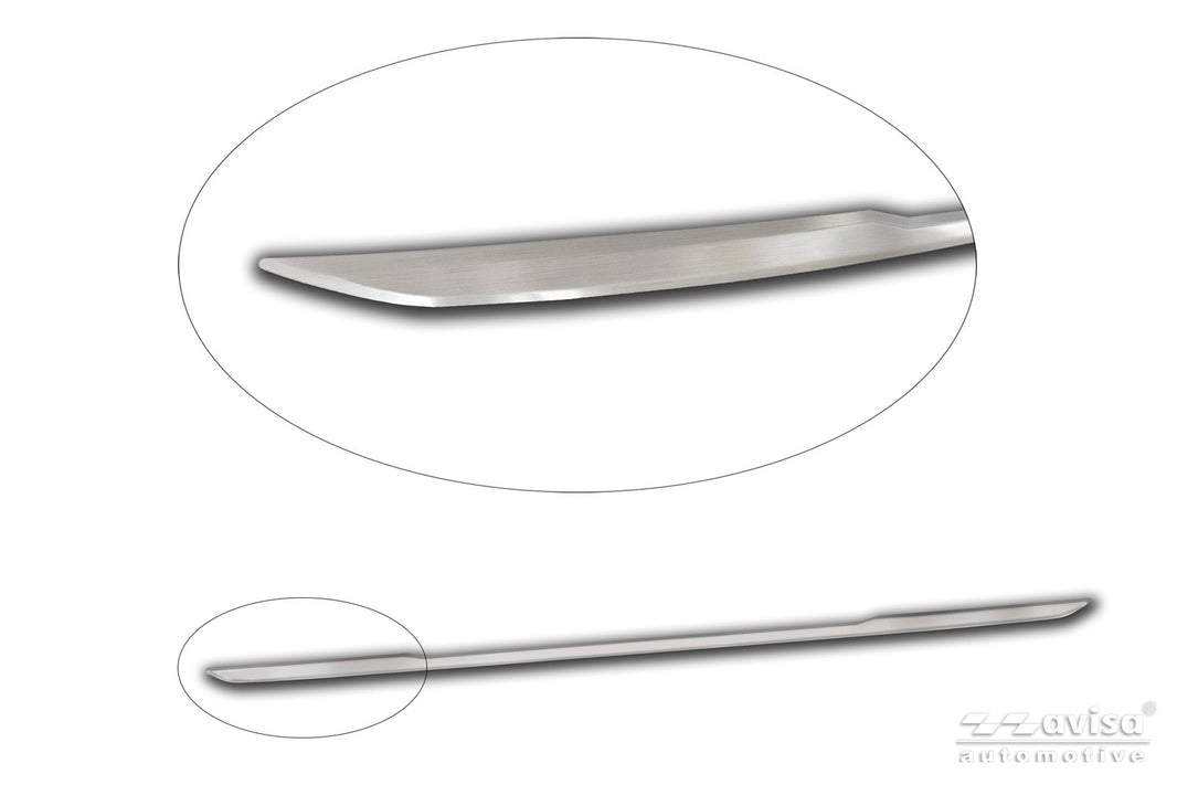 Bakluckelist Volkswagen Taigo 2021+ – Silver satin