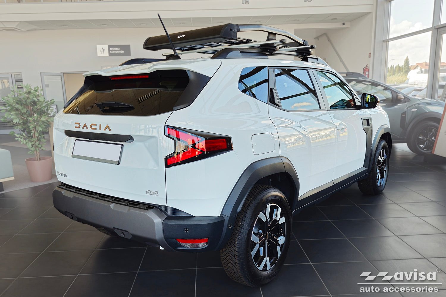 Tröskelskydd Black Mat Dacia Duster III 2024+ – Mattsvart – detaljbild 3