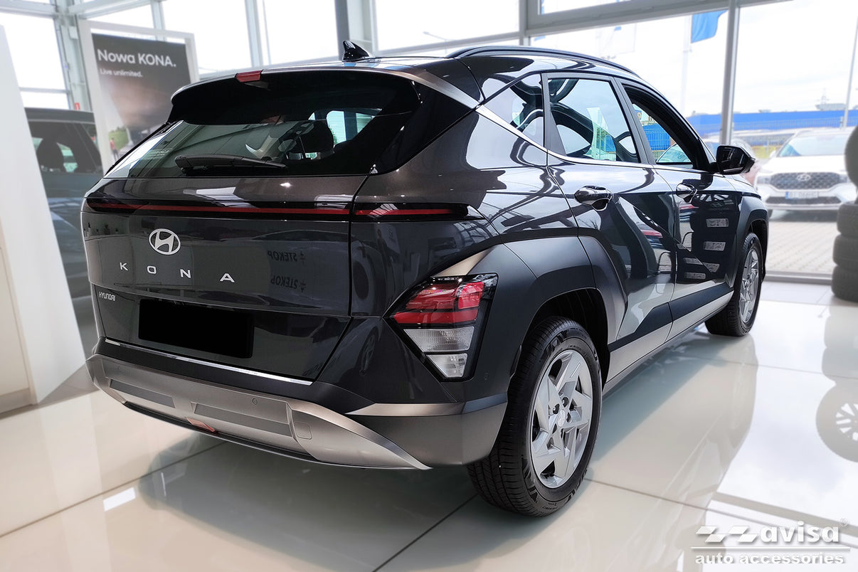 Lastskydd Hyundai Kona II 2023+ ( doesn't fit to N -Line) – Silver – detaljbild 2