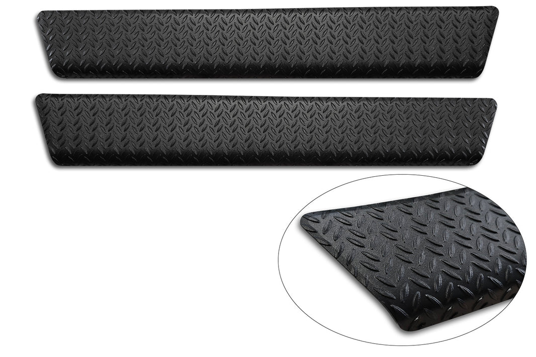 Tröskelskydd Black Mat Citroen Berlingo III 2018–2024, facelift 2024+ m.fl. – Mattsvart
