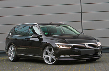 Lastskydd Volkswagen Passat B8 variant/ R-line/ Alltrack/ GTE 2014–2019, facelift 2019–2023 – Silver satin – detaljbild 3