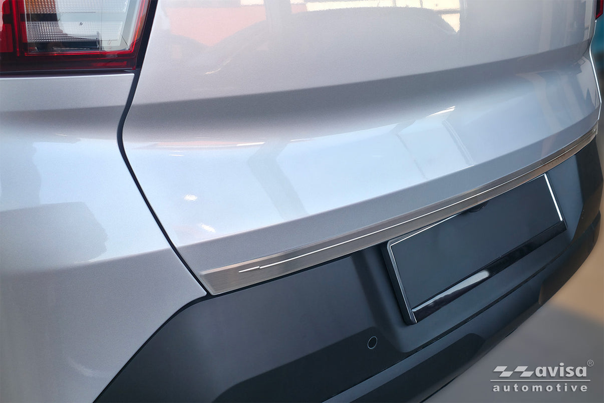 Bakluckelist Opel Frontera 2024+ – Silver satin – detaljbild 2
