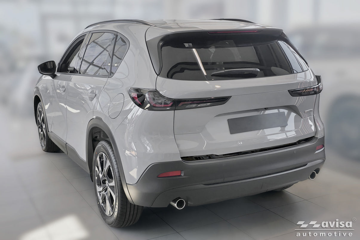 Bakluckelist Mazda CX-5 III 2025+ – Spegelblank svart – detaljbild 2