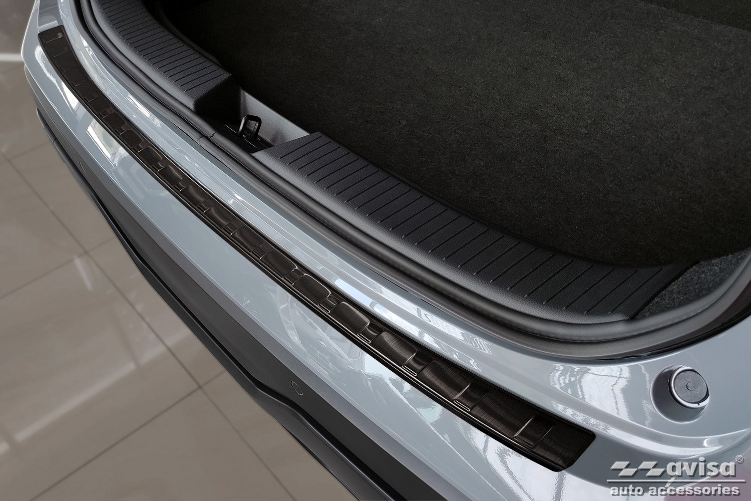 Lastskydd Nissan Qashqai III crossover 2021–2024 facelift 2024+/ Nissan Qashqai 15 Epower n-design 2025+ m.fl. – Svart – detaljbild 3