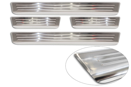 Tröskelskydd Lines Opel Mokka II B 2020+ – Silver satin