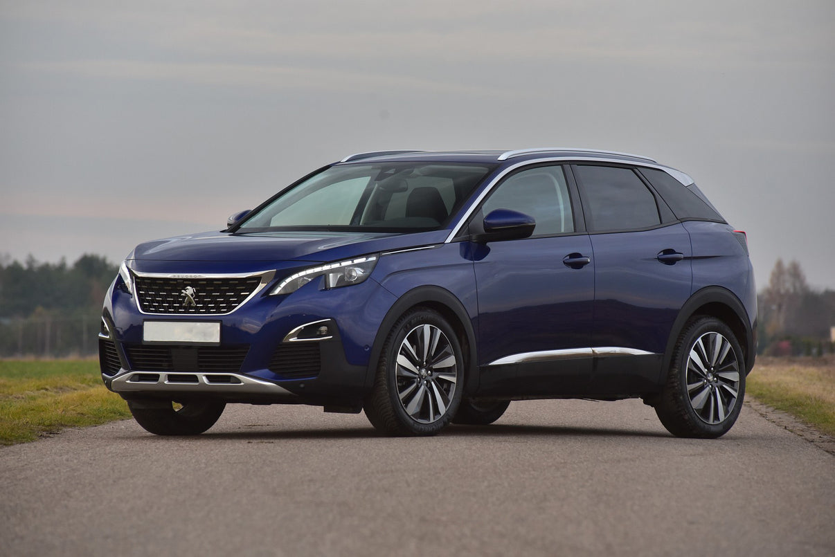 Lastskydd Peugeot 3008 II crossover 2016–2020 facelift 2021–2023 – Svart – detaljbild 2