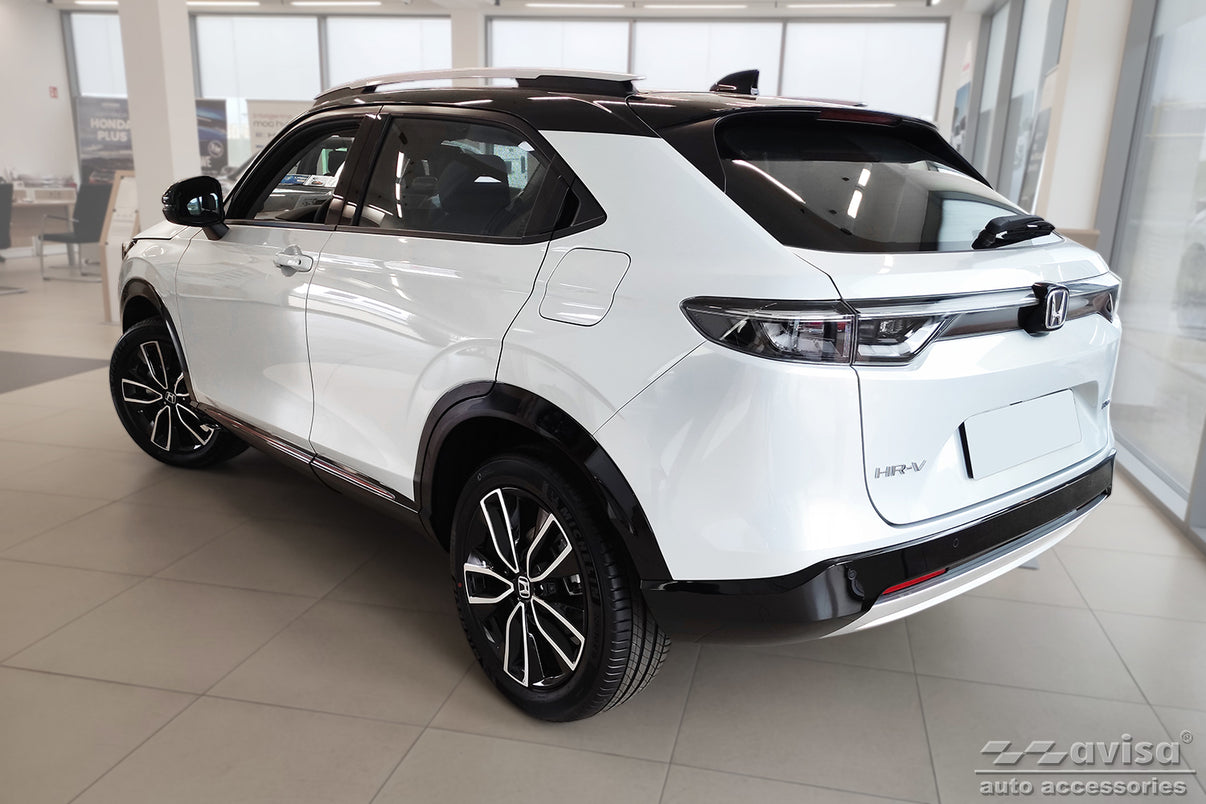 Tröskelskydd Hybrid Honda Hr-V III 2021+ – Spegelblank svart – detaljbild 3