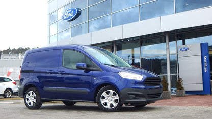 Lastskydd Ford Tourneo Courier I 2014+facelift 2017, facelift 2017–2022 m.fl. – Silver satin – detaljbild 3