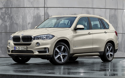 Lastskydd BMW X5 F15 2013+ – Svart steel, Svart Kolfiber – detaljbild 3