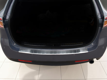 Lastskydd Mazda 6 Kombi 2008–2012 – Silver satin – detaljbild 2
