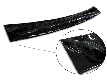 Lastskydd Volvo V70 III facelift 2014–2016 – Spegelblank svart