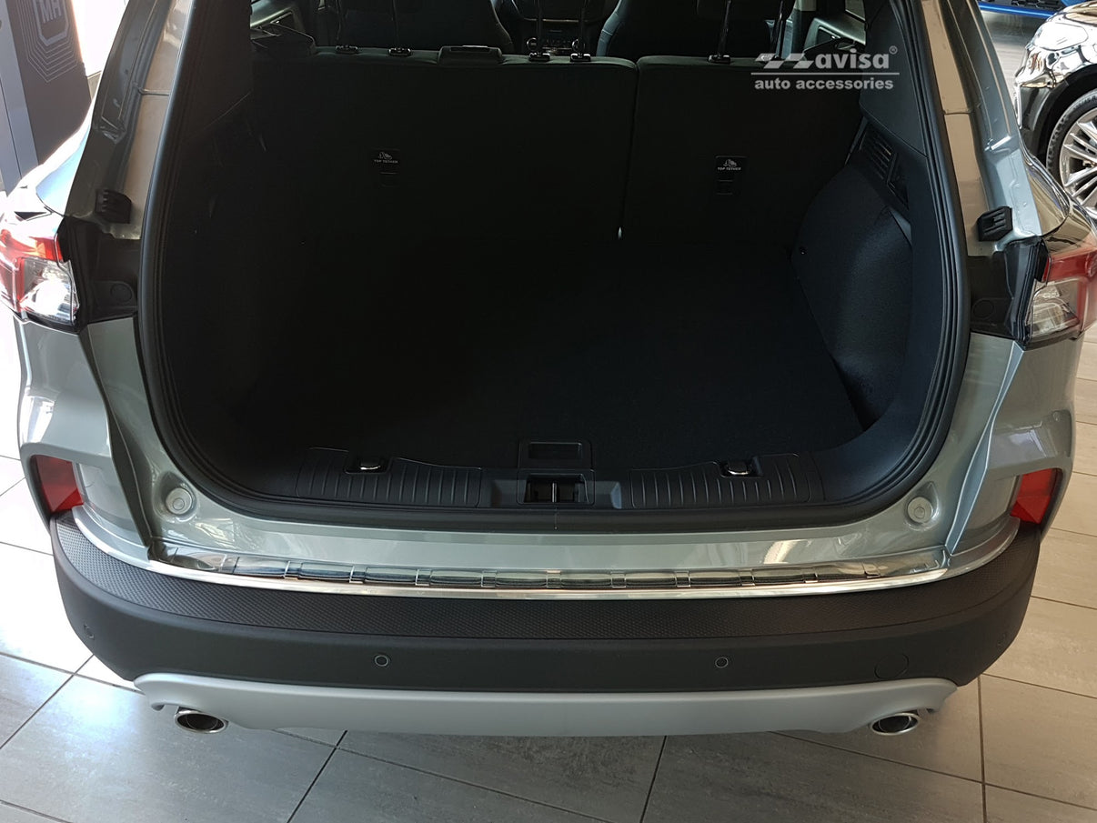 Lastskydd Ford Kuga III Titanium/ Titanium X/ Trend/ Cool+Connect 2019–2024, facelift 2024+ – Silver satin – detaljbild 3