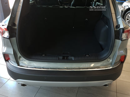 Lastskydd Ford Kuga III Titanium/ Titanium X/ Trend/ Cool+Connect 2019–2024, facelift 2024+ – Silver satin – detaljbild 3