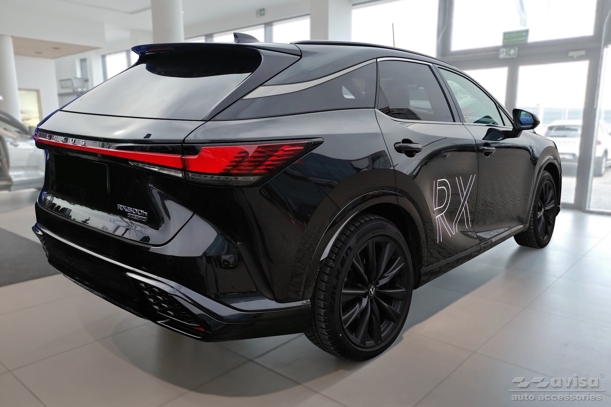 Lastskydd Lexus RX V (AL3) 2022+ – Svart – detaljbild 2