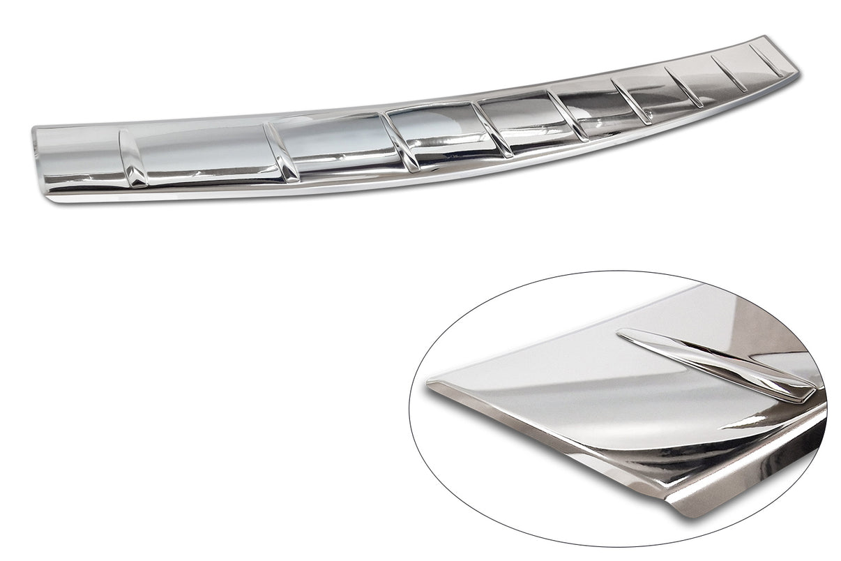 Lastskydd Volkswagen Passat B9 Variant/ R-line/ Hybrid 2024+ – Spegelpolerat silver