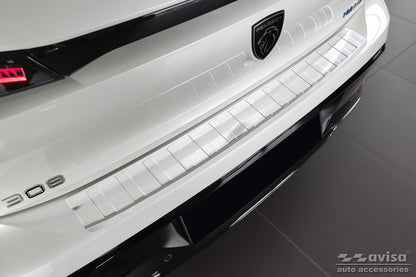 Lastskydd Peugeot 308 III hatchback2021–/ Peugeot E-308 III halvkombi 2021+ – Silver satin – detaljbild 3