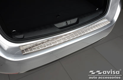 Lastskydd Peugeot 308 II SW Kombi 2013–2017, facelift 2017–2021 – Silver satin – detaljbild 3