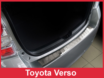 Lastskydd Toyota Verso 5-dörrars 2009–2013 – Silver satin – detaljbild 3