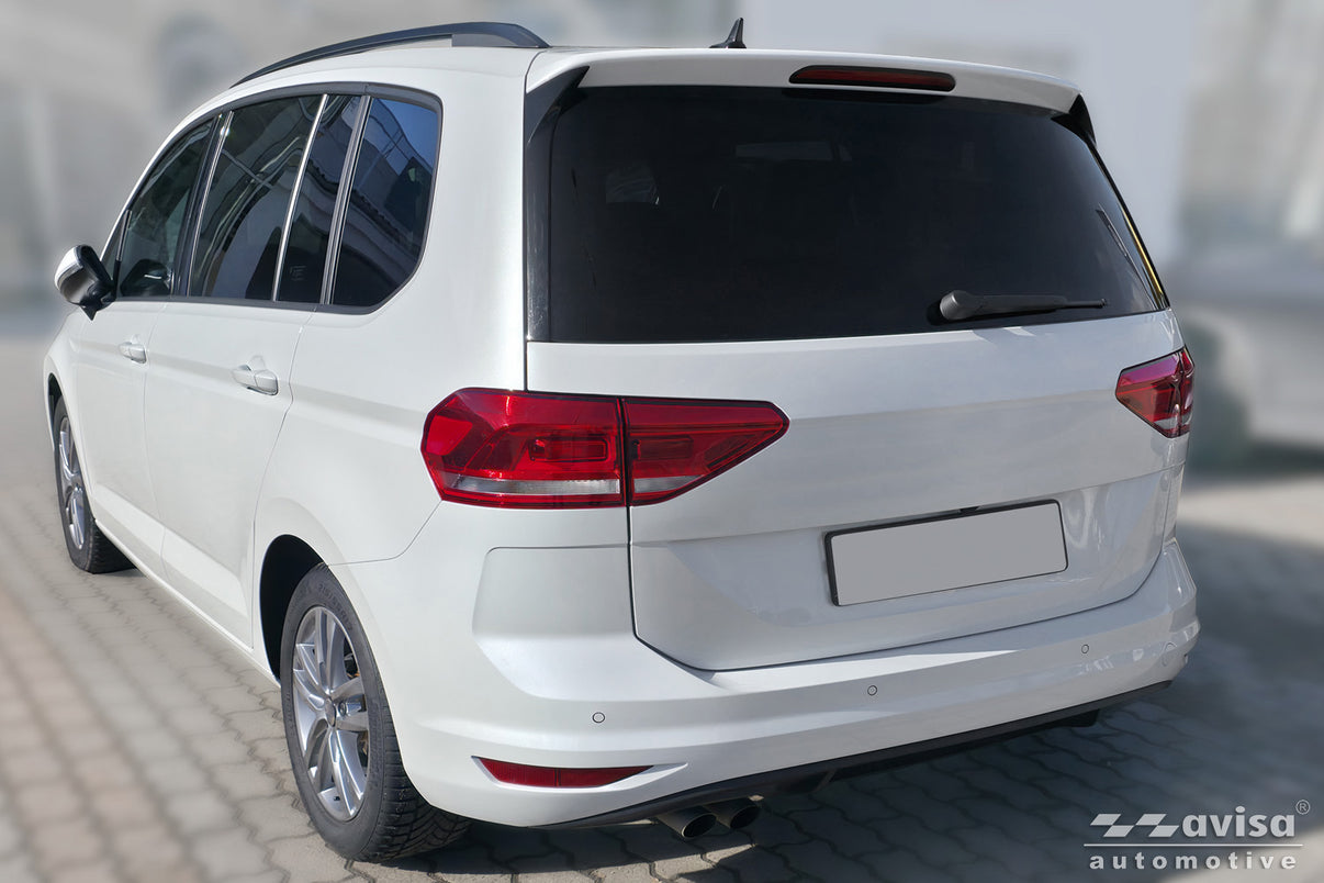 Tröskelskydd Lines Volkswagen Touran III/ R-line 2015+ – Silver satin – detaljbild 3