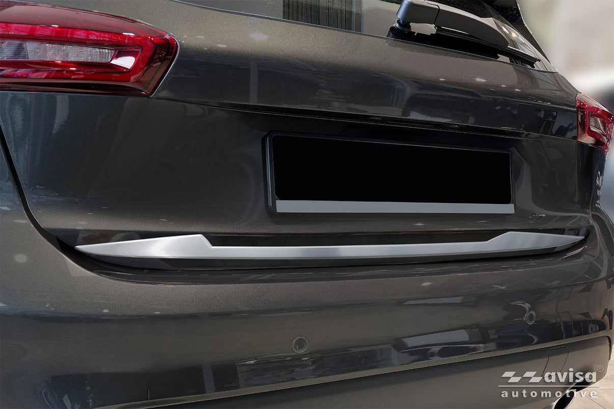 Bakluckelist Ford Focus IV halvkombi 5-dörrars/ ST-Line 2018–2021, facelift 2021+ – Silver satin – detaljbild 3