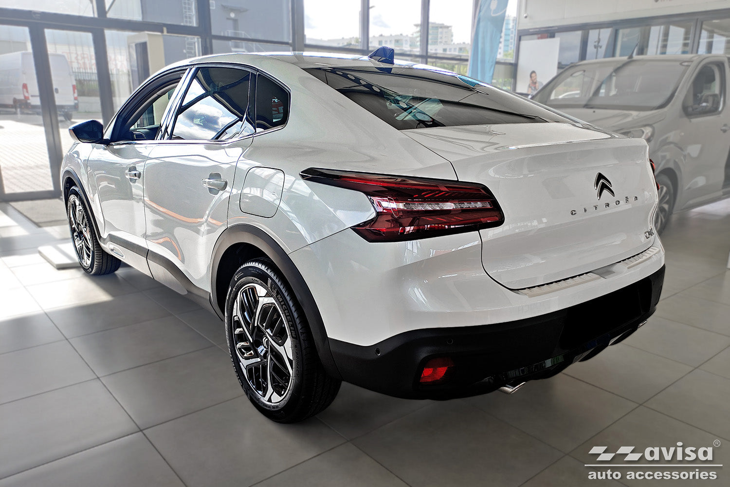 Lastskydd Citroen C4X 2023+ – Silver – detaljbild 2