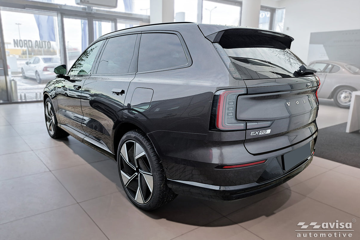 Lastskydd Volvo EX 90 2024+ – Spegelblank svart – detaljbild 2