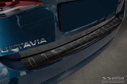 Lastskydd Skoda Octavia IV liftback 2019–2024 facelift 2024+ – Svart (2/45251) – detaljbild 3