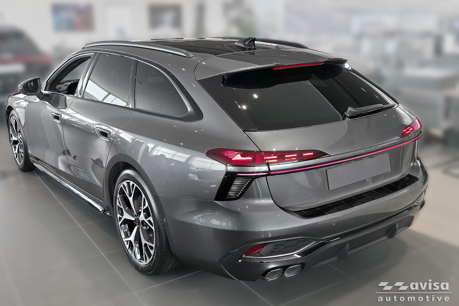 Lastskydd Audi A6 C9 Avant S-line 2025+ – Svart – detaljbild 2