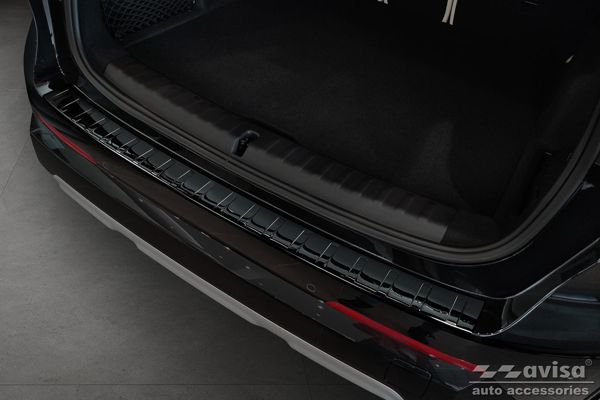 Lastskydd BMW X1 III U11 2022+/ BMW X1 III U11 X -line 2022+ – Spegelblank svart – detaljbild 3