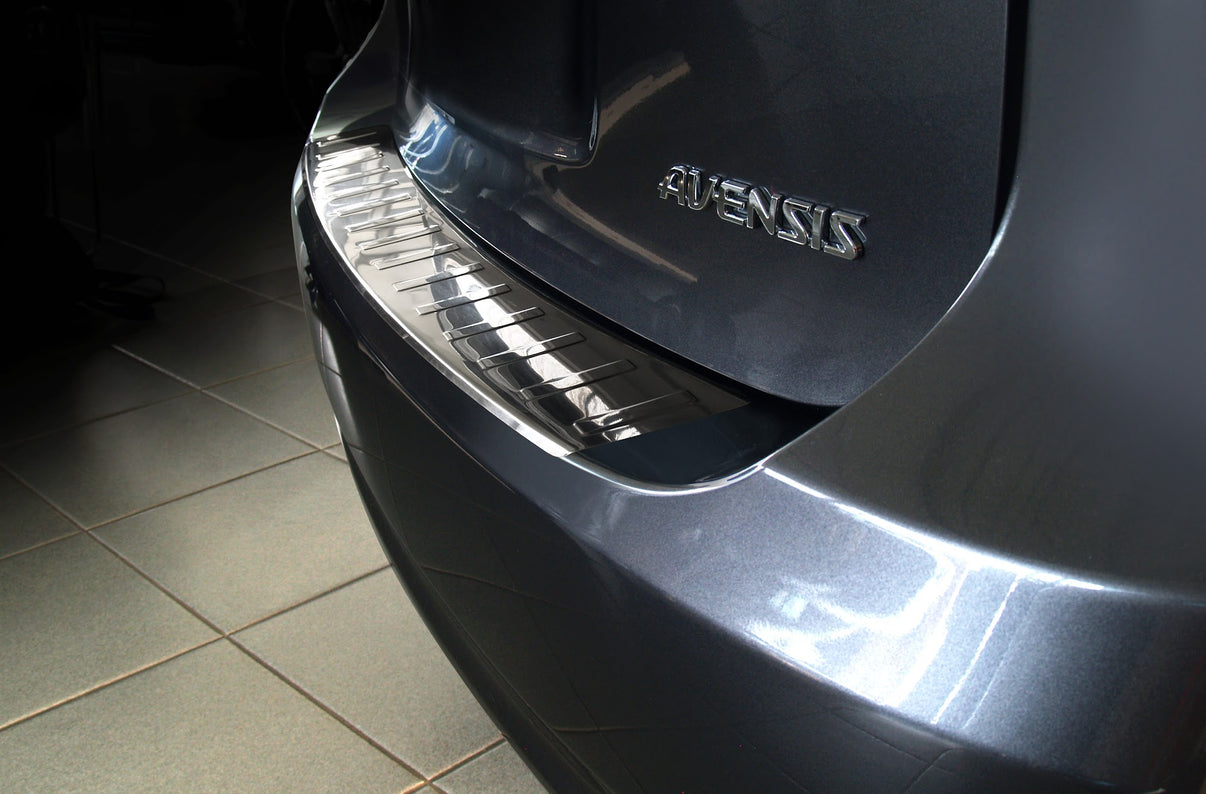 Lastskydd Toyota Avensis III Kombi 2009–2011, facelift 2011–2015 – Silver satin