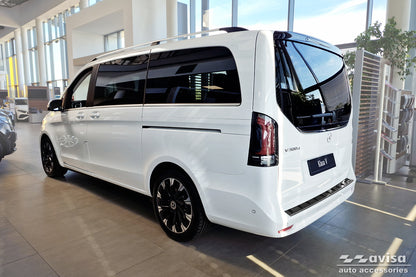Tröskelskydd Black Mat Mercedes V Class W447/ Vito III 2014+ – Mattsvart – detaljbild 2