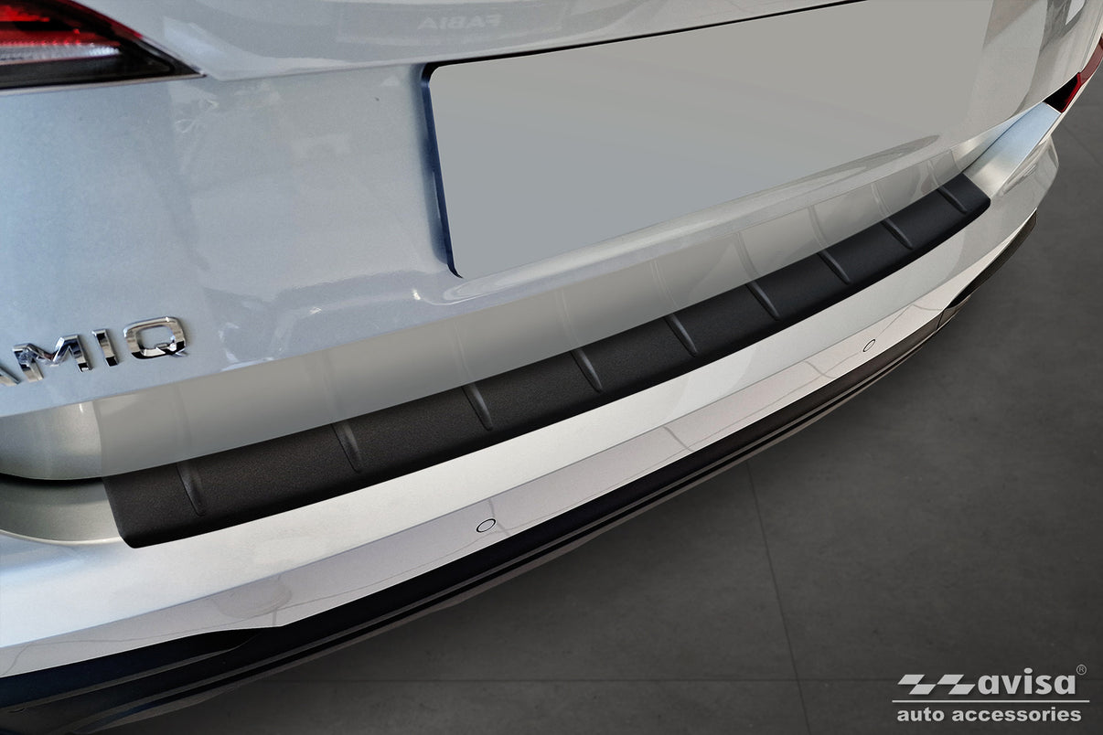 Lastskydd Black Mat Skoda Kamiq crossover facelift 2024+ – Mattsvart – detaljbild 3
