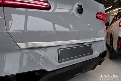 Bakluckelist BMW X3 (G45) 2024+ – Silver satin – detaljbild 3