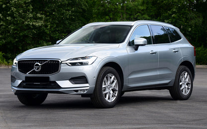 Lastskydd Volvo XC60 II/ R-Design 2017–2021, facelift 2021–2025, facelift 2025+ m.fl. – Silver satin – detaljbild 3