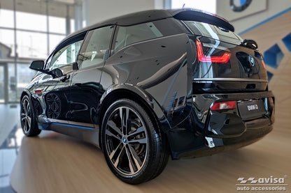 Lastskydd BMW i3 (i 01) halvkombi 5-dörrars 2013–2017 facelift 2017–2022 – Svart – detaljbild 3