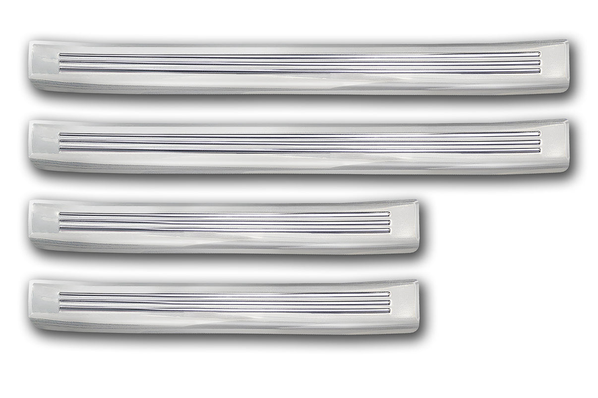 Tröskelskydd Lines Volvo EX 90 2024+ – Silver satin