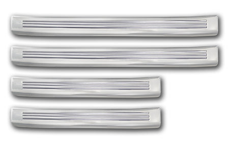 Tröskelskydd Lines Volvo EX 90 2024+ – Silver satin