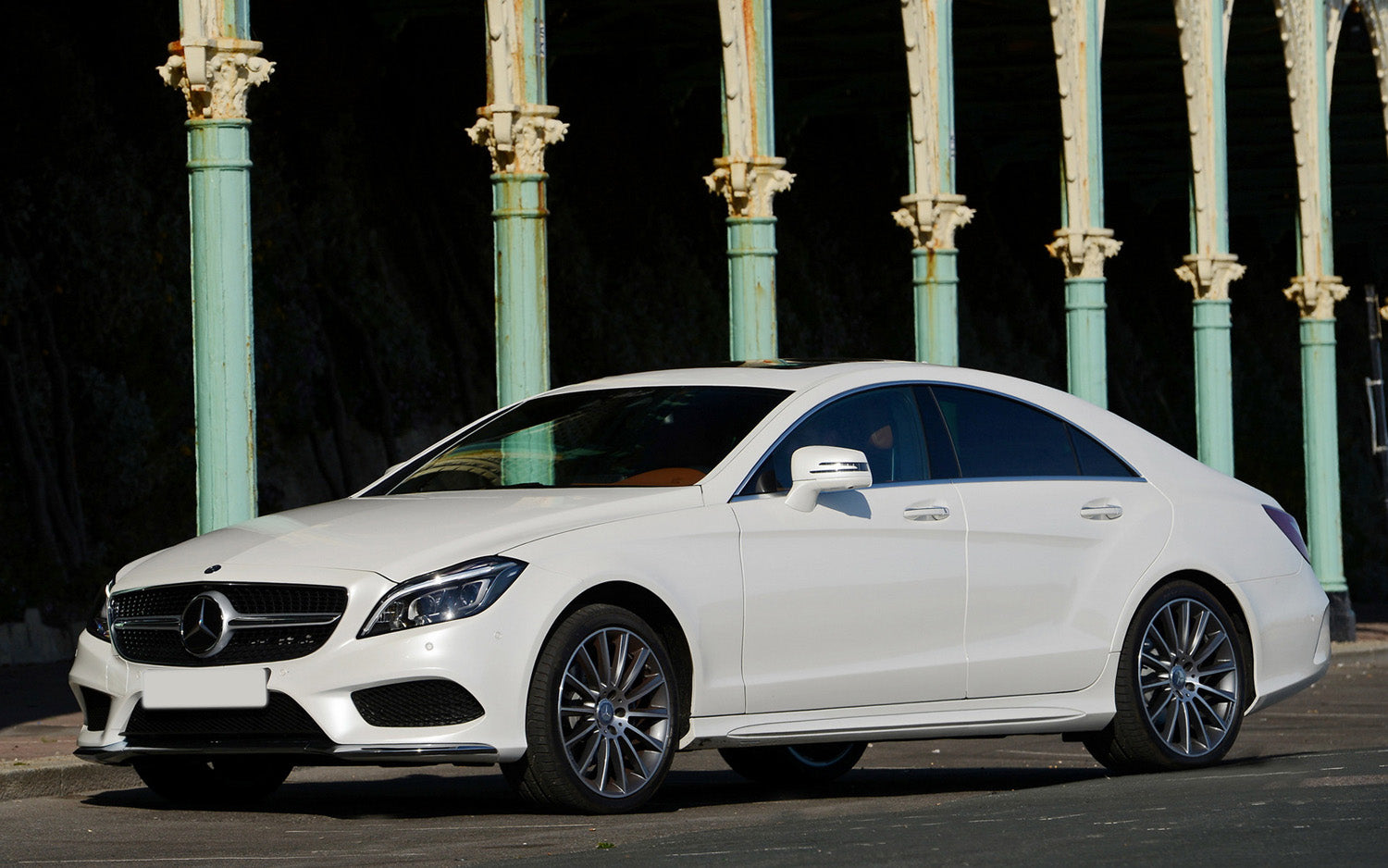 Lastskydd Mercedes Cls (C218) 2014+ – Svart – detaljbild 2