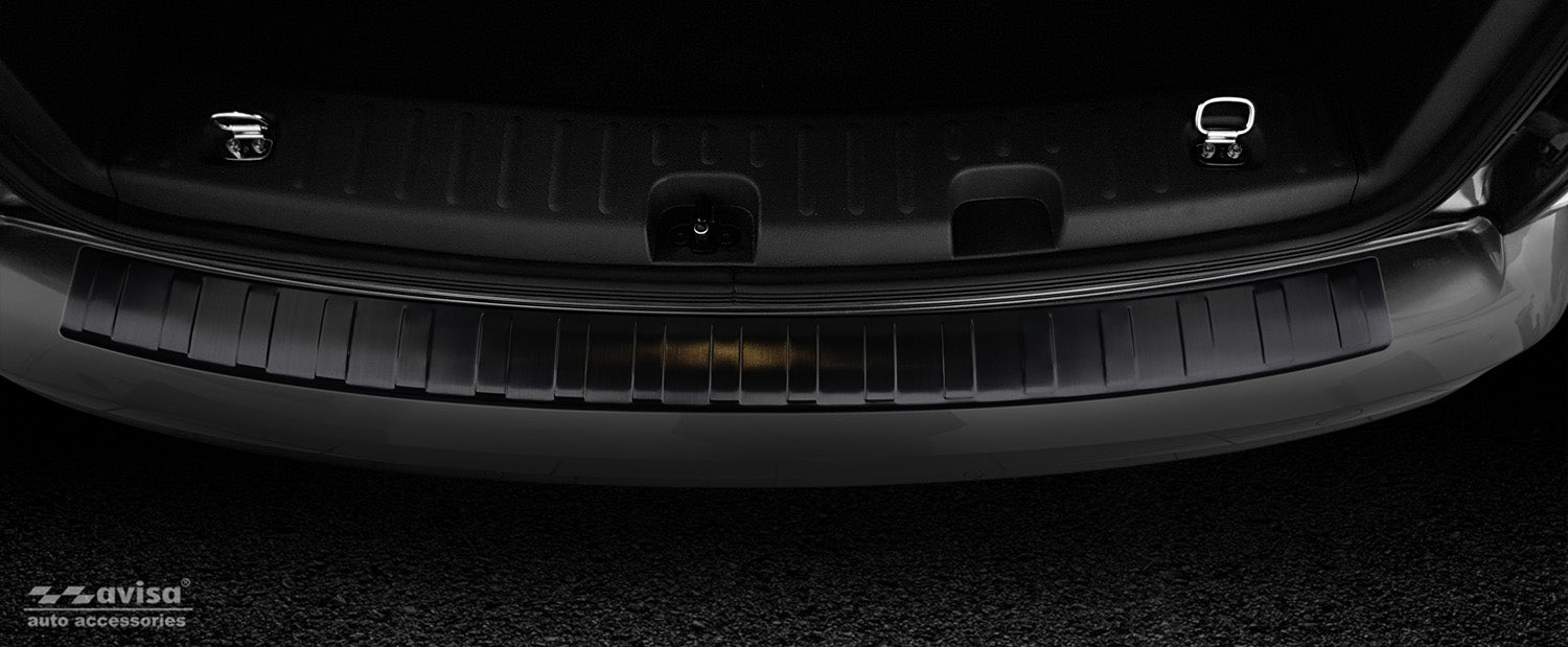 Lastskydd Volkswagen Caddy 2003–2015, facelift 2015–2020 / Volkswagen Caddy Maxi 2003–2015, facelift 02.2015– 2020 – Svart – detaljbild 2