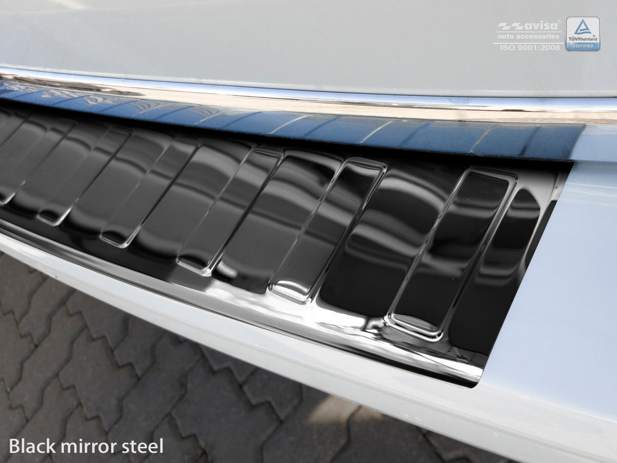 Lastskydd Volkswagen Transporter T6/ T6.1, Caravelle T6/ T6.1 (fits to versionen med one bak dörr) 2015–2019, facelift… – Spegelblank svart – detaljbild 2